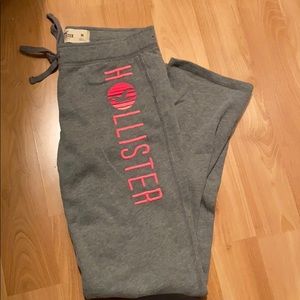 Gray Hollister Sweatpants